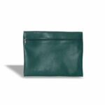 leather ZIPFACE green